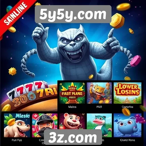 Comparativo dos jogos disponíveis no 5y5y.com