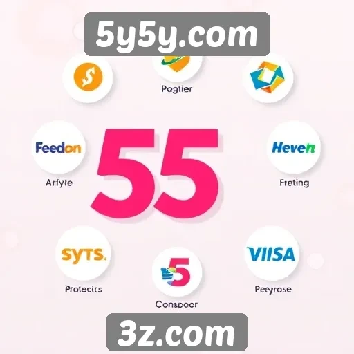 Exploração das opções de pagamento no 5y5y.com